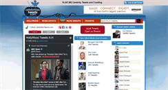 Desktop Screenshot of celebritiestweets.com